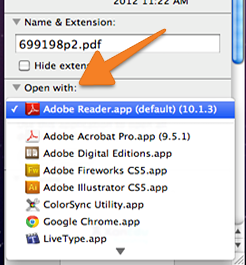 default pdf viewer mac osx